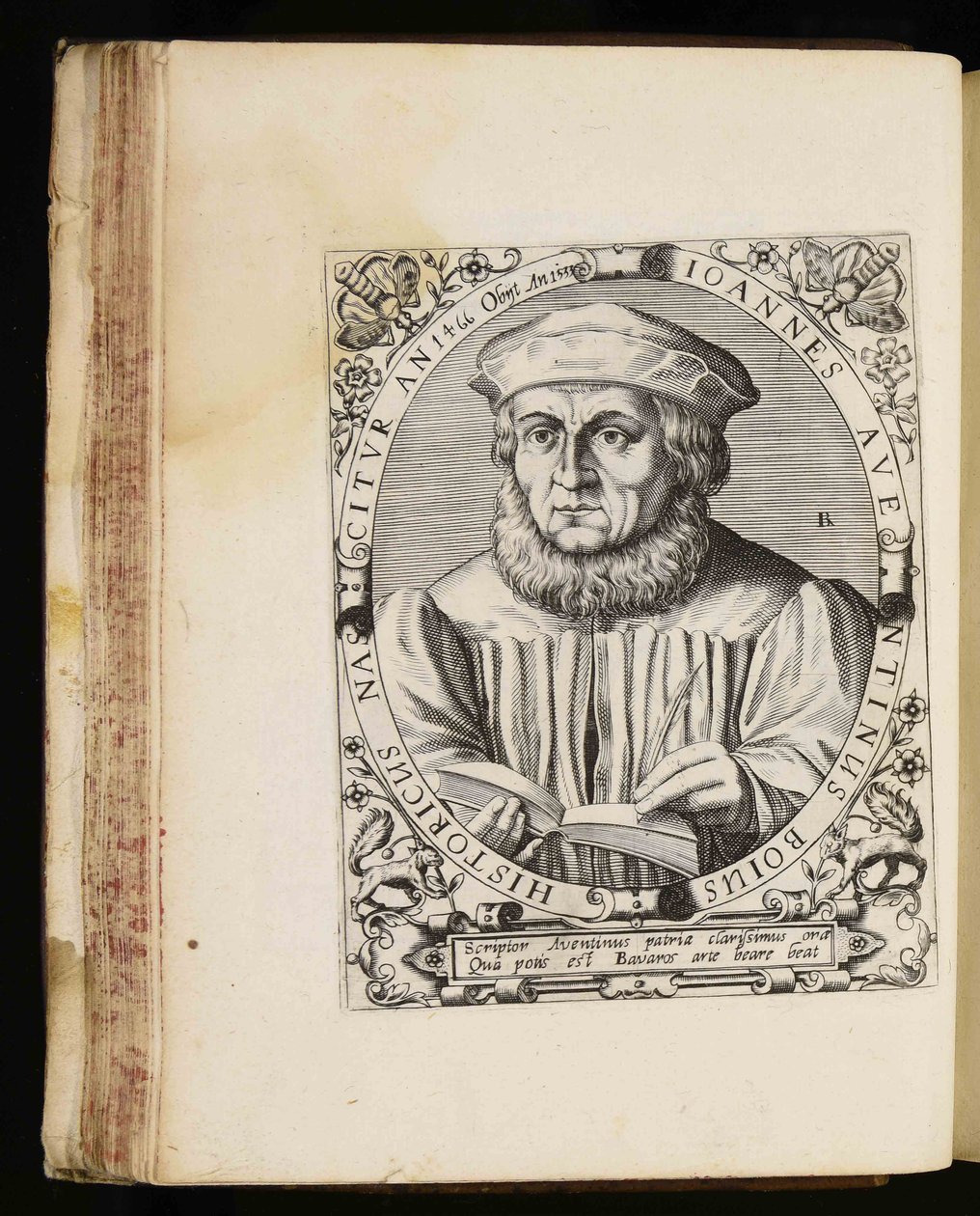 Johannes Aventinus historicus av Johann Theodor de Bry