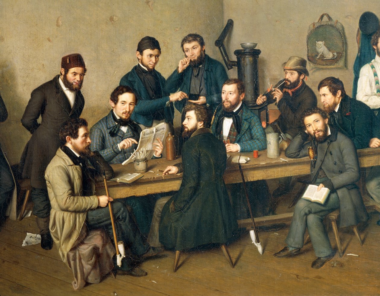 arresterade revolutionärer i Trier (detaljer, se 627261) av Johann Velten