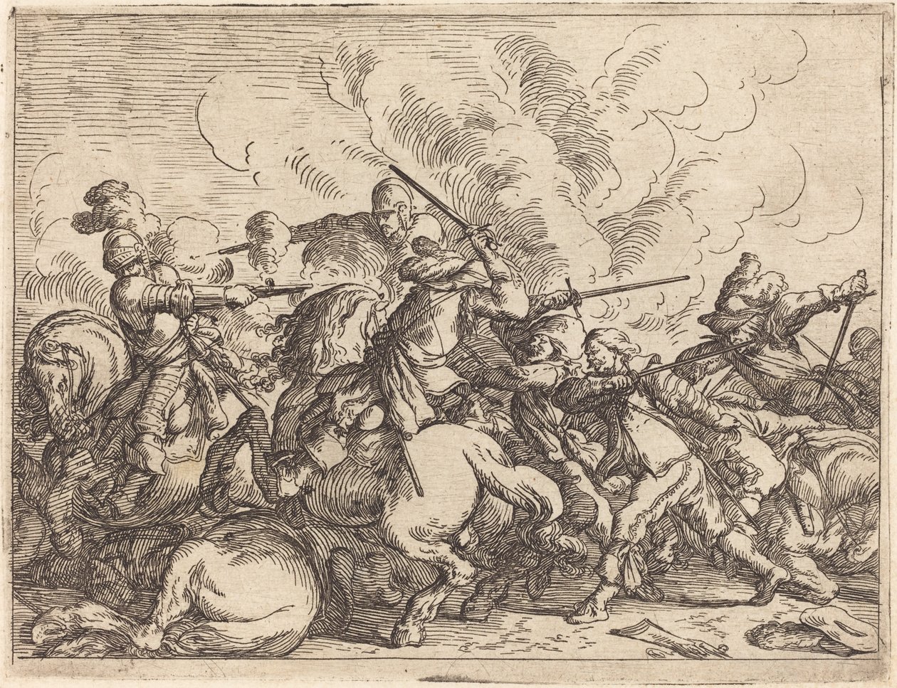 Nycker av olika strider av Johann Wilhelm Baur