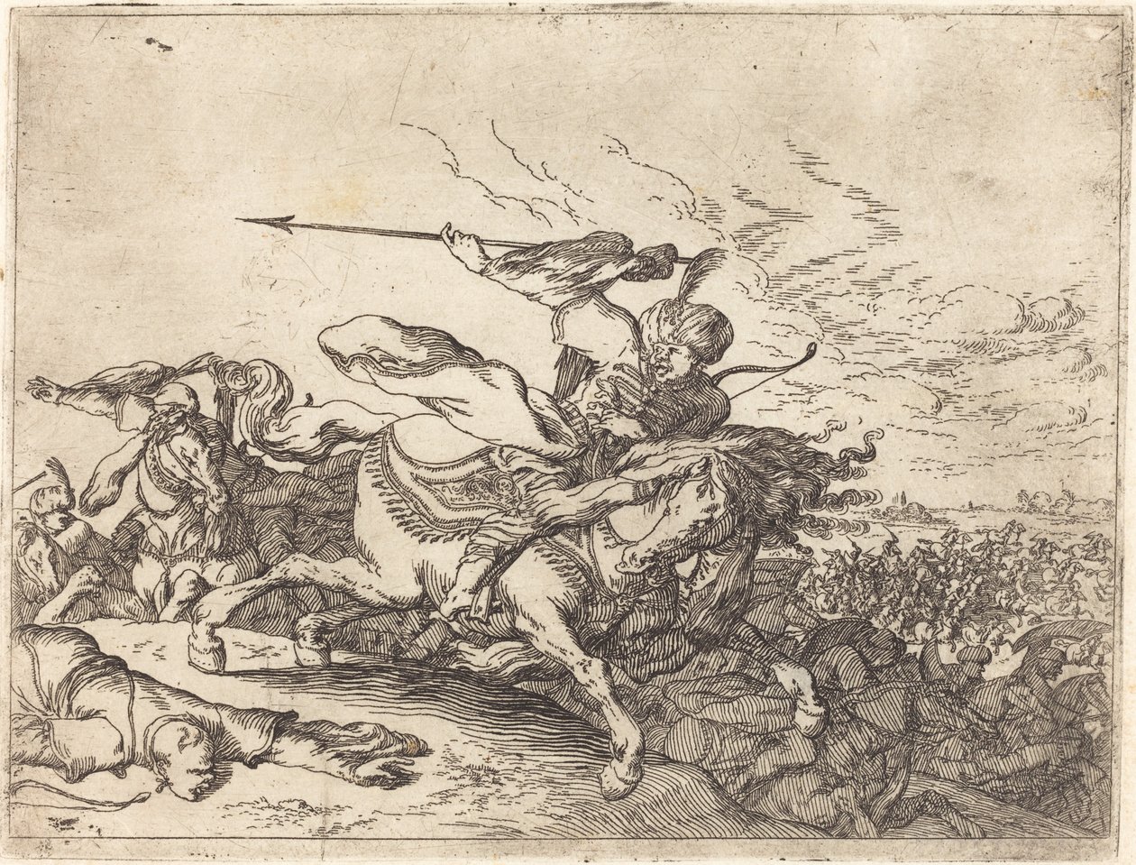 Nycker av olika strider av Johann Wilhelm Baur