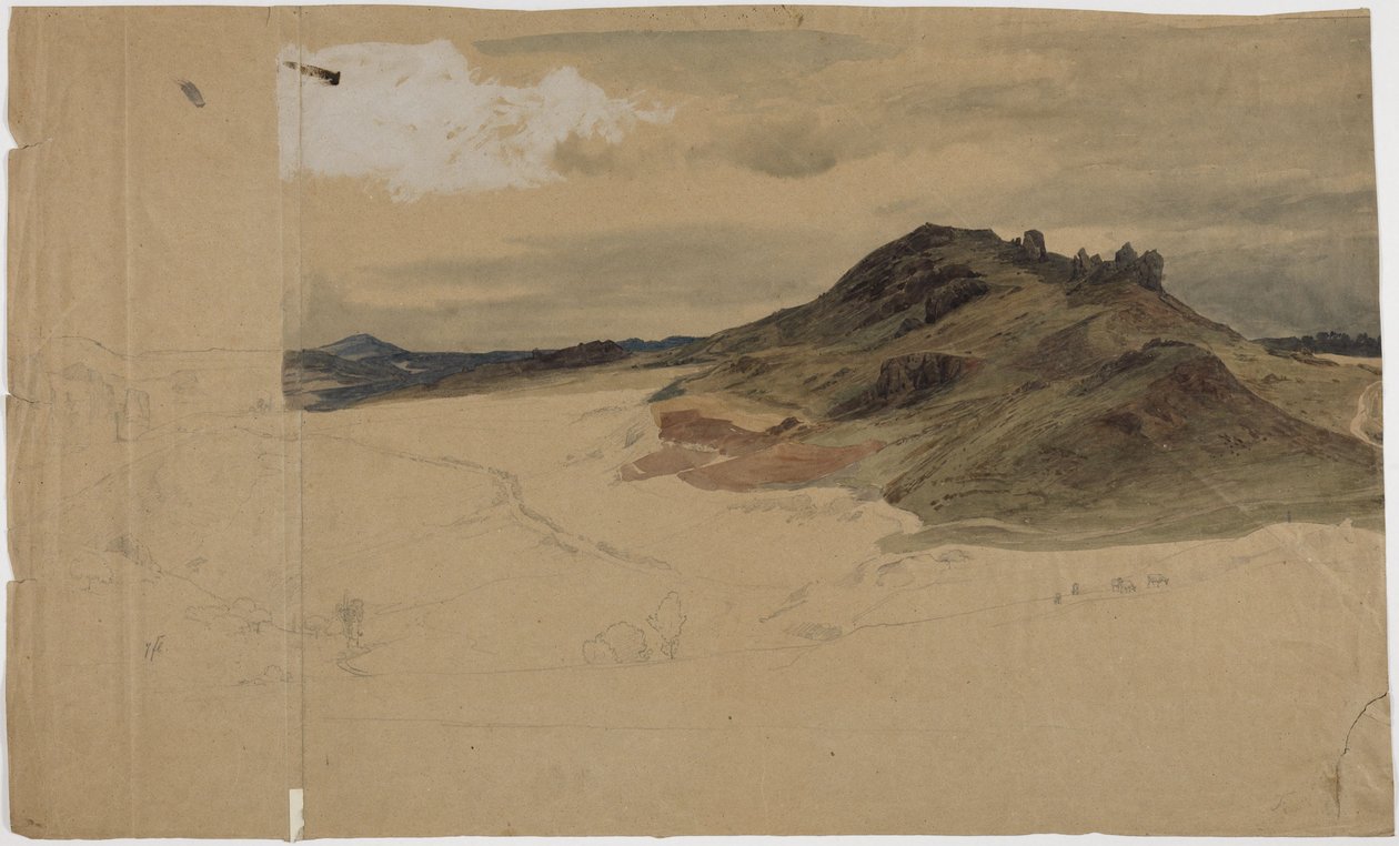 Eifel-landskapet av Johann Wilhelm Schirmer