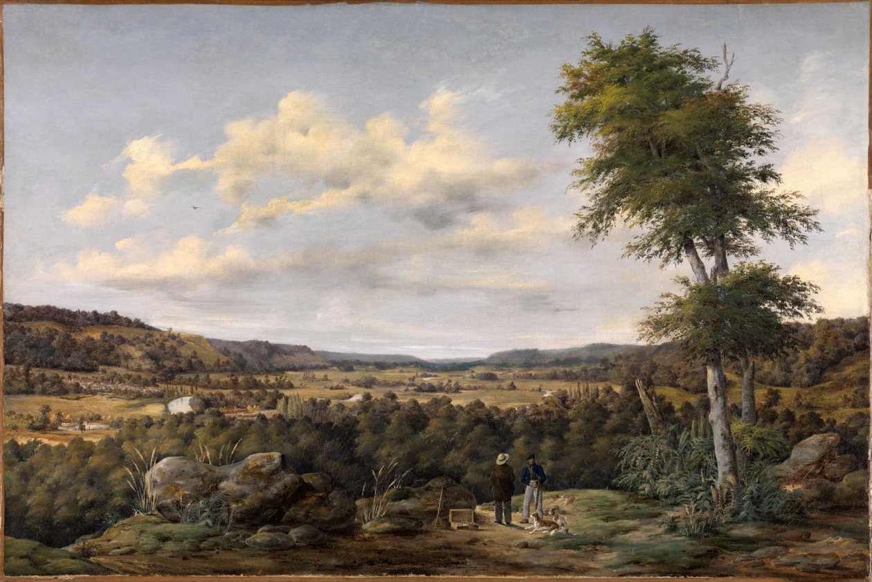 Landskap i Belgien av Johann Wilhelm Schirmer