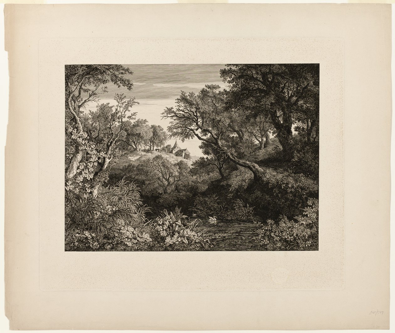 Det stora tyska landskapet av Johann Wilhelm Schirmer