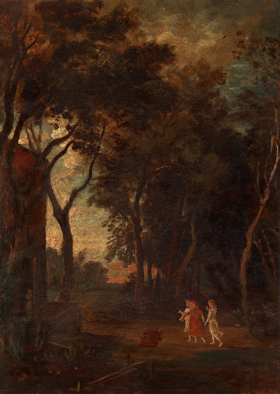 Löftet i Mamres lund av Johann Wilhelm Schirmer