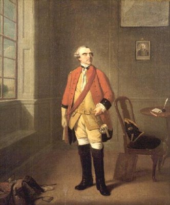 Cornet North Ludlow Bernard, andra make till Mary Fitzwilliam, grevinnan av Pembroke (död 1769) av Johann Zoffany