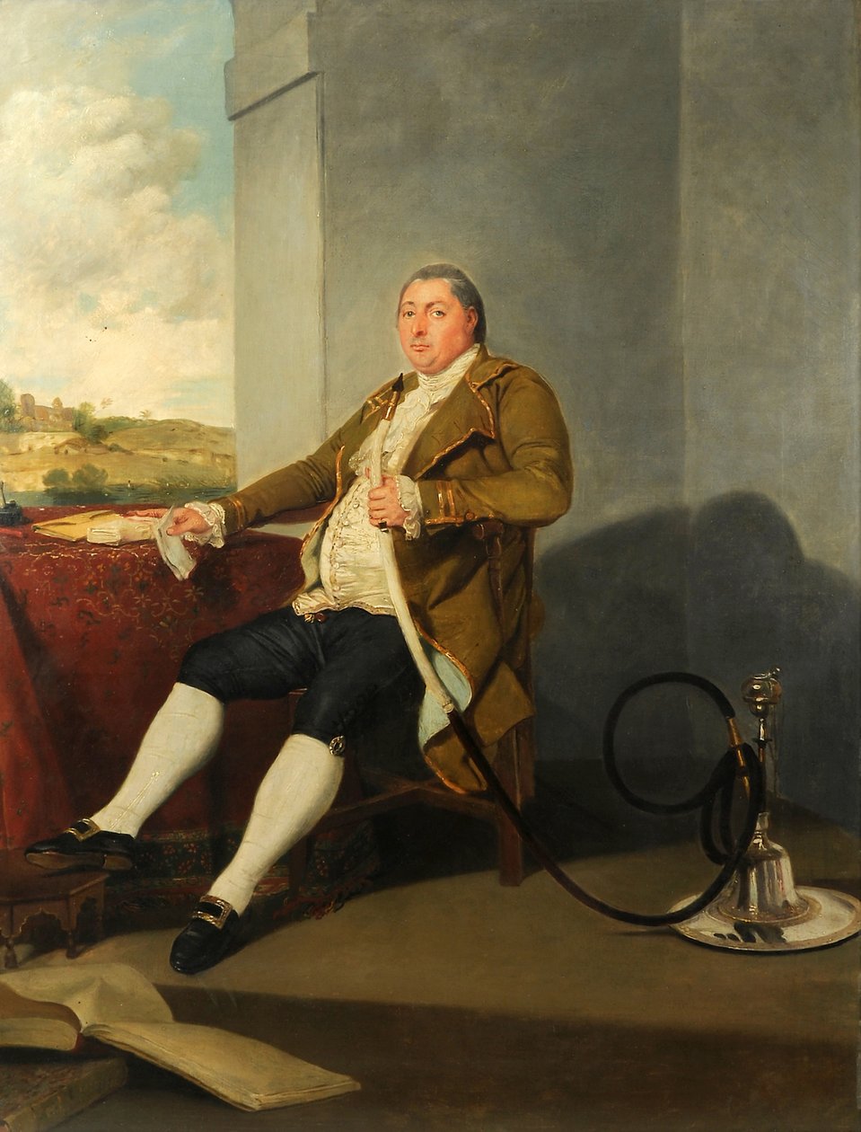 James Graham från Barrock Park och Rickerby, 1786 av Johan Joseph Zoffany