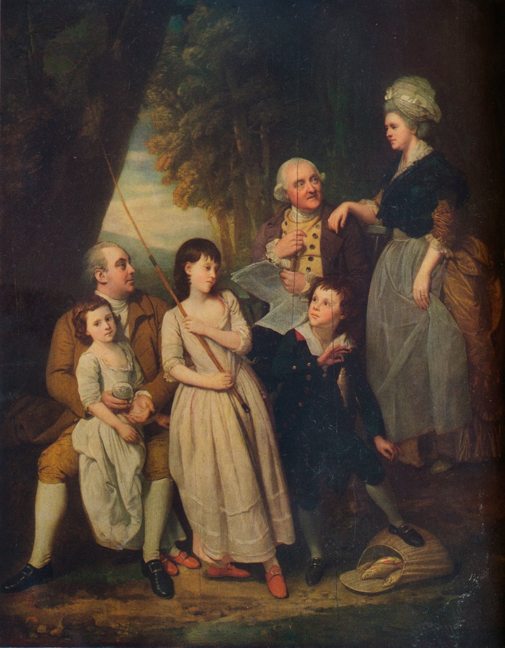 Mr. & Mrs. Burke av Carshalton, c1700-talet, 1917 av Johan Joseph Zoffany