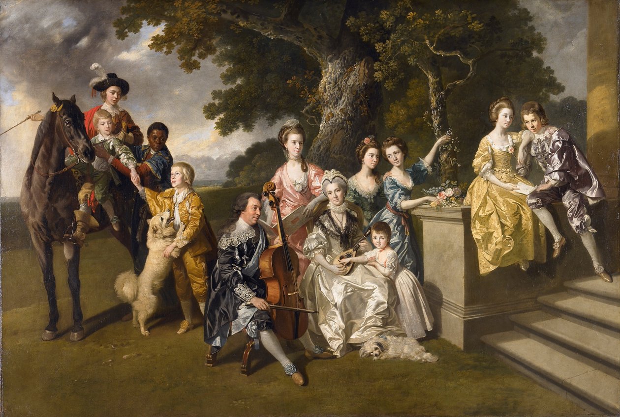 Sir William Youngs familj av Johann Zoffany