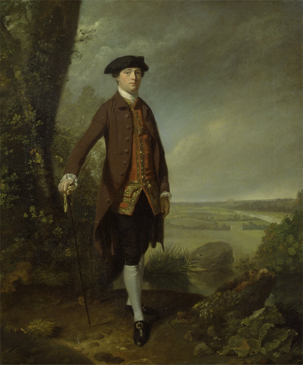 Thomas LeBlanc, ca 1765-70 av Johan Joseph Zoffany