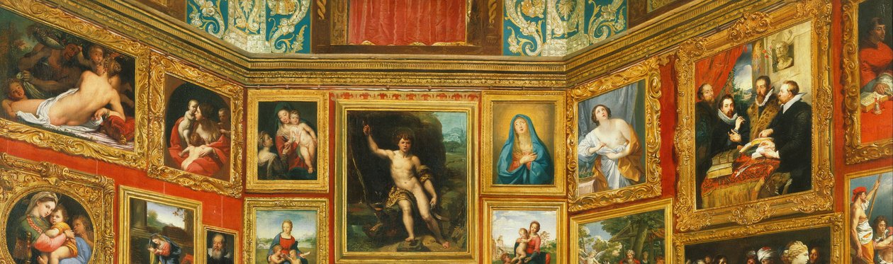 Tribuna av Uffizierna"
" av Johann Zoffany