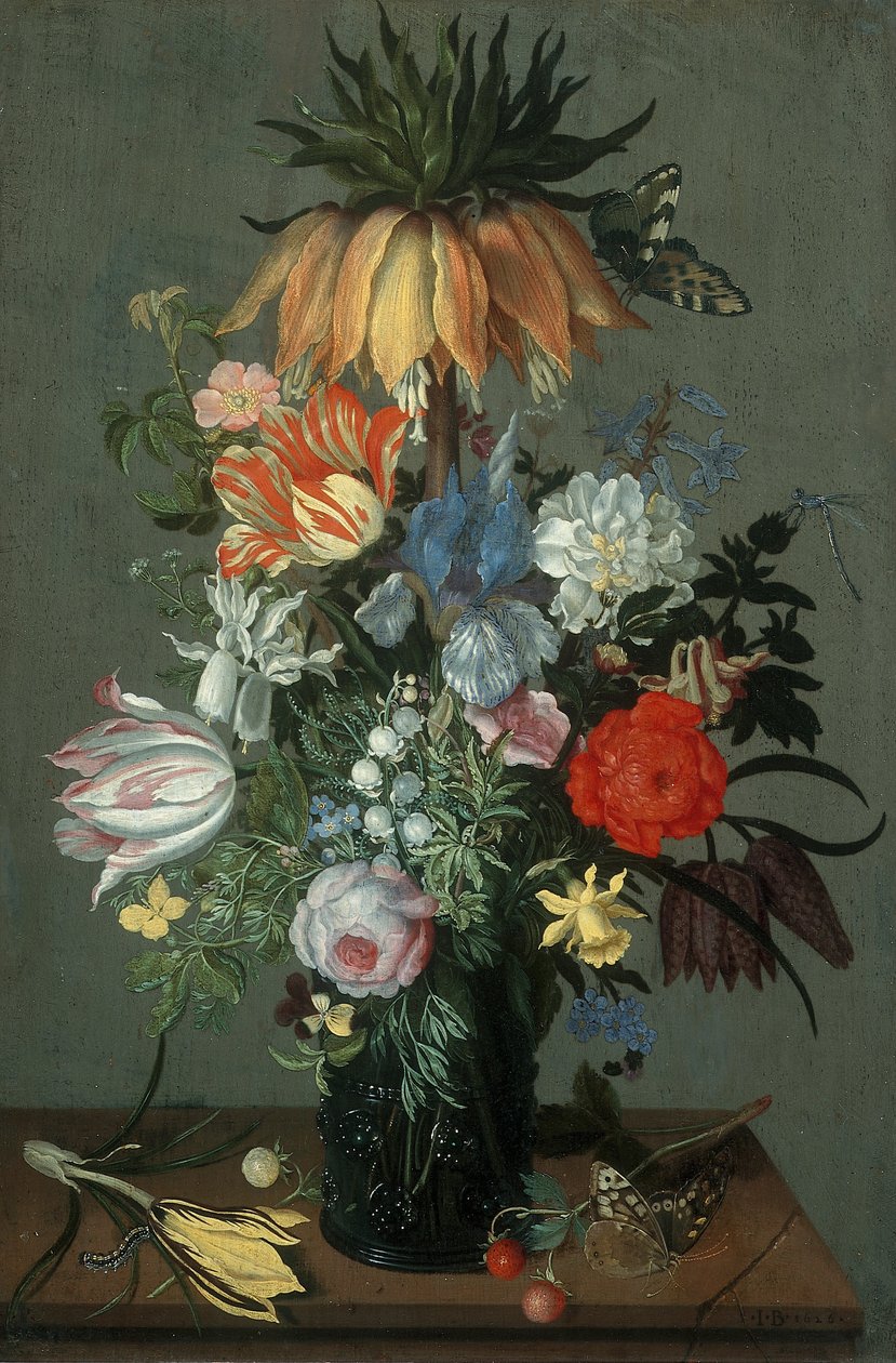 Flower Stilleben med Crown Imperial av Johannes Bosschaert