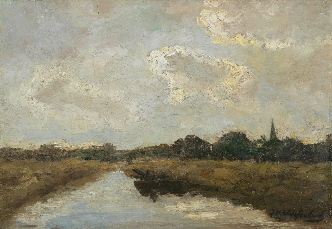 Landscape av Johannes Hendrik Weissenbruch