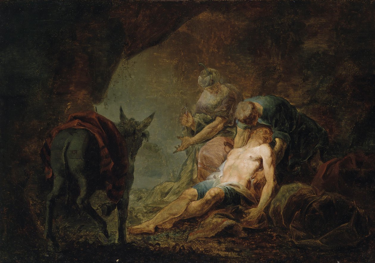 Der barmherzige Samariter av Johannes Zick