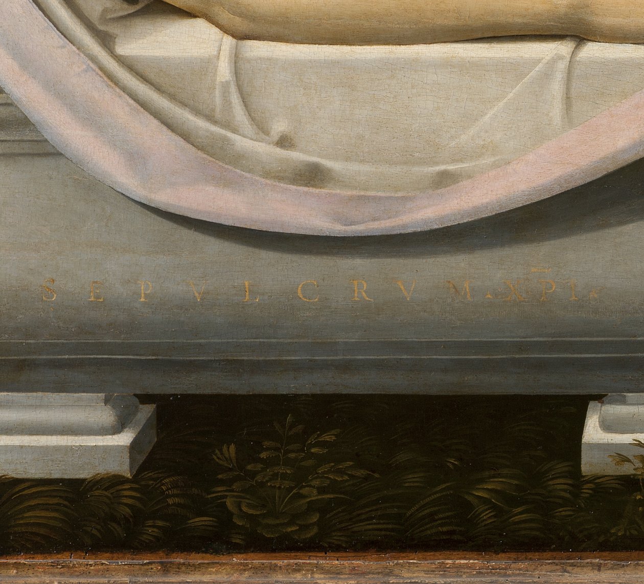 Klagosång, detalj, c.1490-1510 av Johannes (fl.16th century) Hispanus