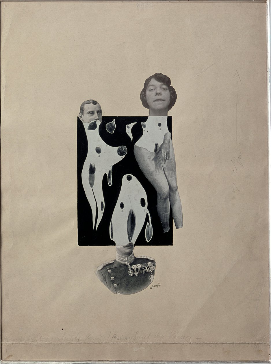 Venus till kungens badkollage av Johannes Baargeld av Johannes Baargeld