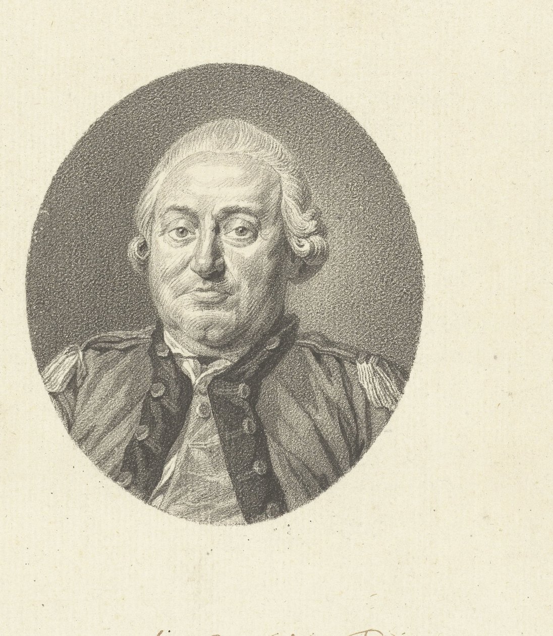 Porträtt av ingenjören Cornelis Reasonableness av Johannes Cornelis Mertens