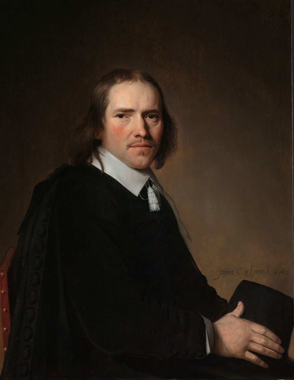 Porträtt av Dirck, John eller Jacobus Wallis Porträtt av Dirck, John eller Jacobus Wallis av Johannes Cornelisz. Verspronck