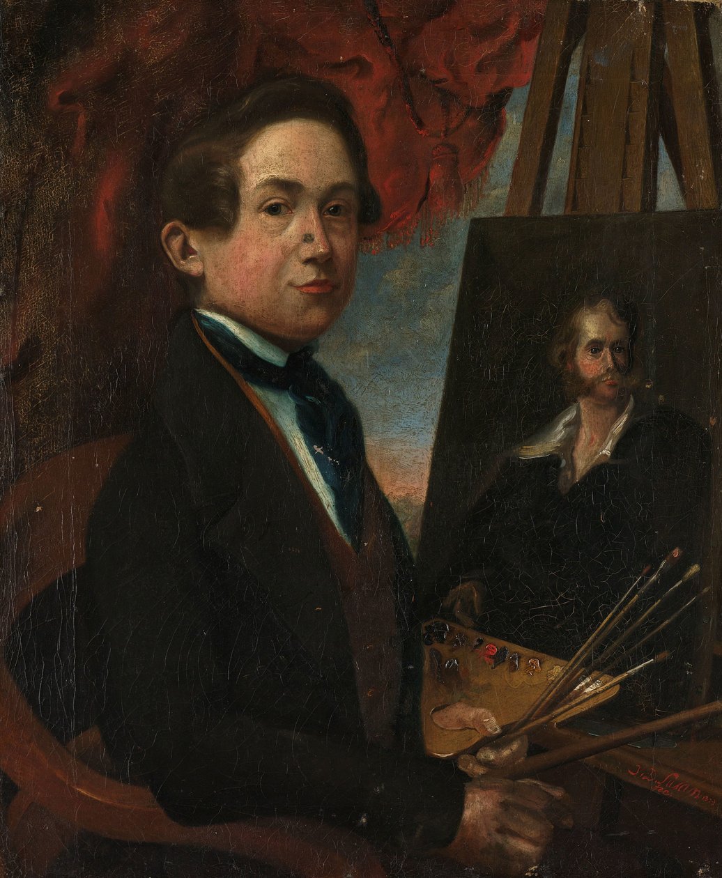 Självporträtt av Johannes Daniël Susan