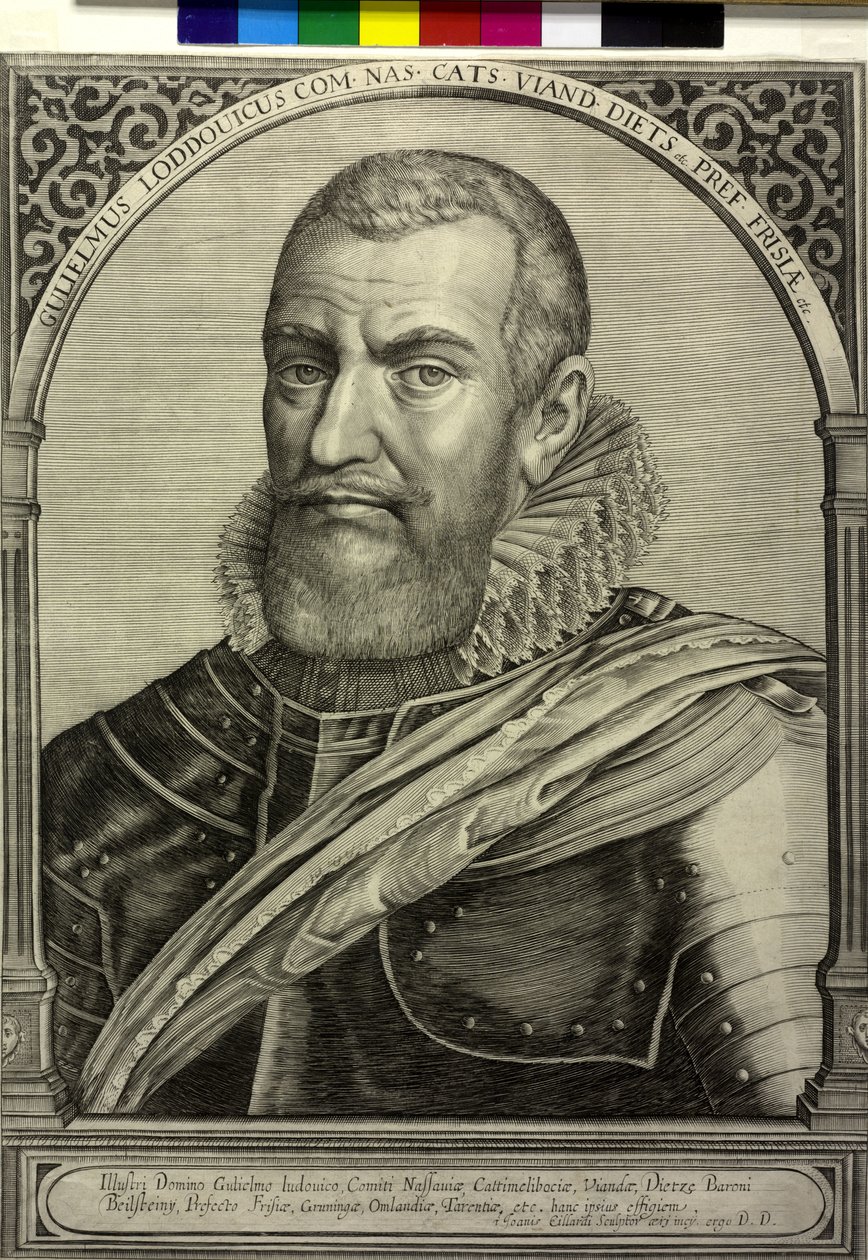 Greve av Nassau-Dillenburg William Ludwig av Johannes Eillarts