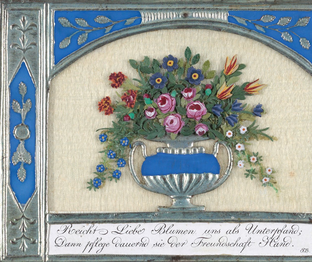 Hälsningskort...., 1821. av Johannes Endletzberger