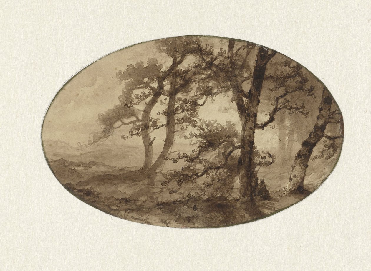 skogsbrynet av Johannes Franciscus Hoppenbrouwers