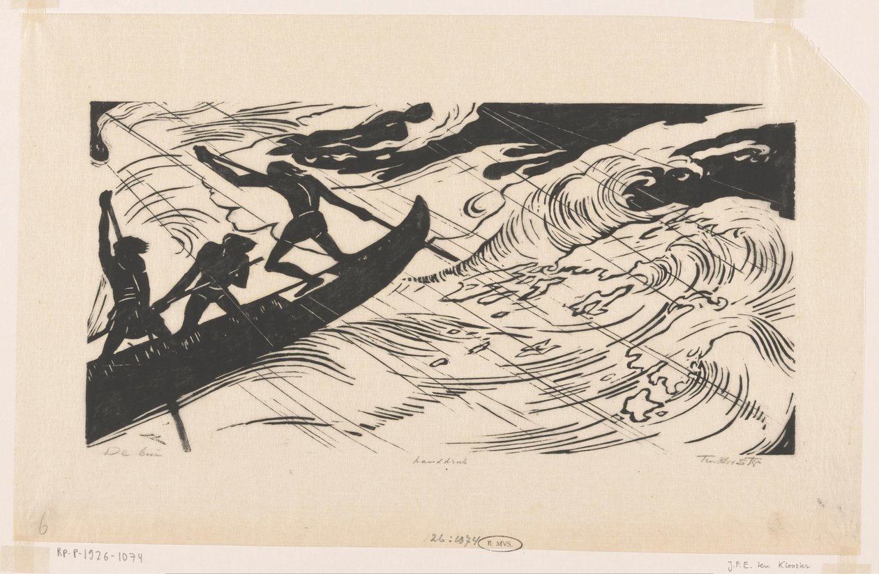 De bui (originaltitel på objekt) av Johannes Frederik Engelbert ten Klooster (signed by artist)