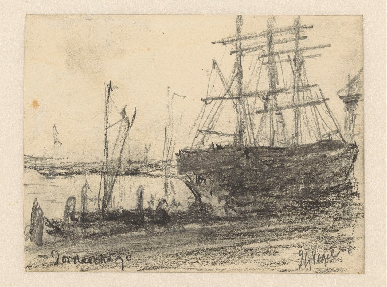 Skickar till Dordrecht av Johannes Gijsbert Vogel