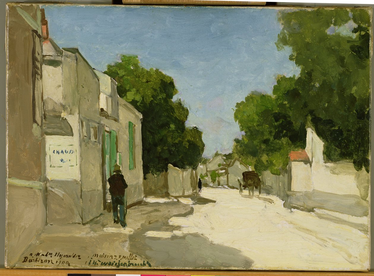 Hirs hus på Barbizon, 1900 av Johannes Hendrik Weissenbruch