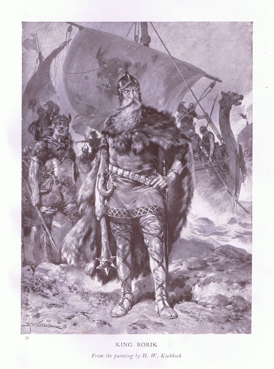 Kung Rorik, 1920-talet av Johannes Hermann Barend Koekkoek