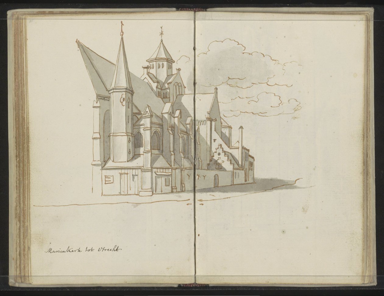 Mariakyrkan i Utrecht av Johannes Huibert Prins