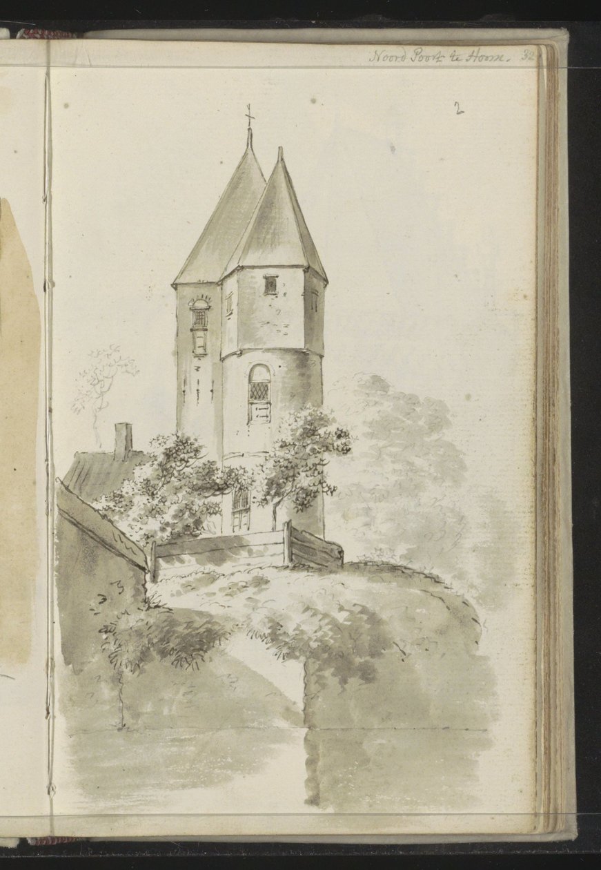 Torn av Noorderpoort i Hoorn av Johannes Huibert Prins