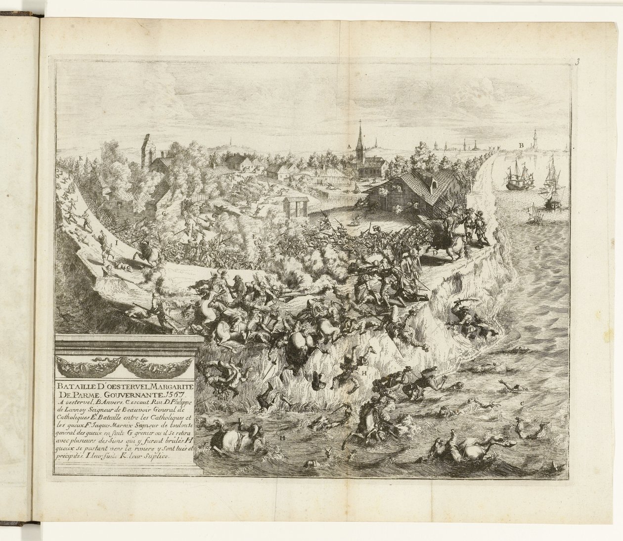 Slaget vid Oosterweel, 1567 Bataille d