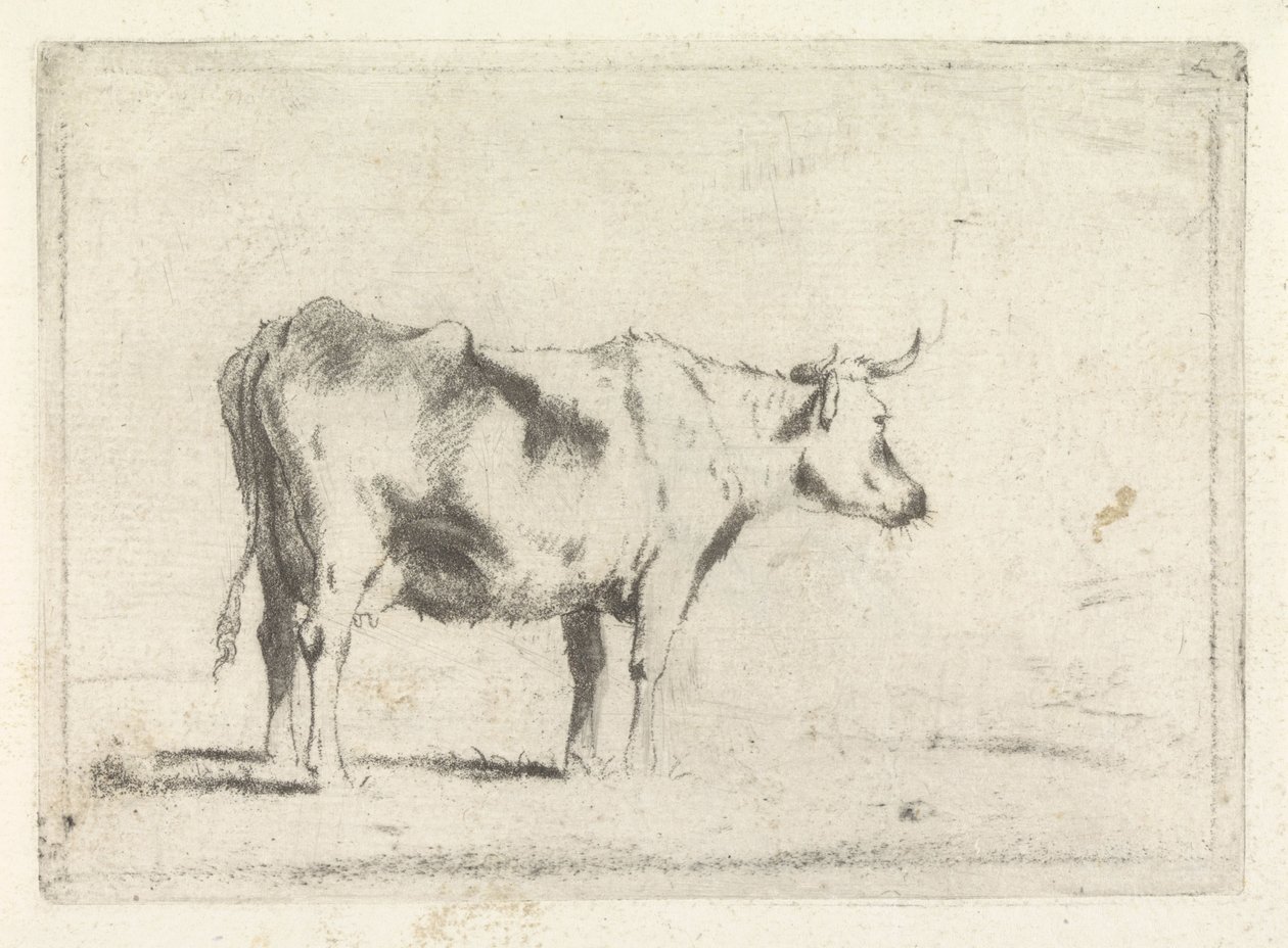 Ko, till höger av Johannes Janson (possibly)