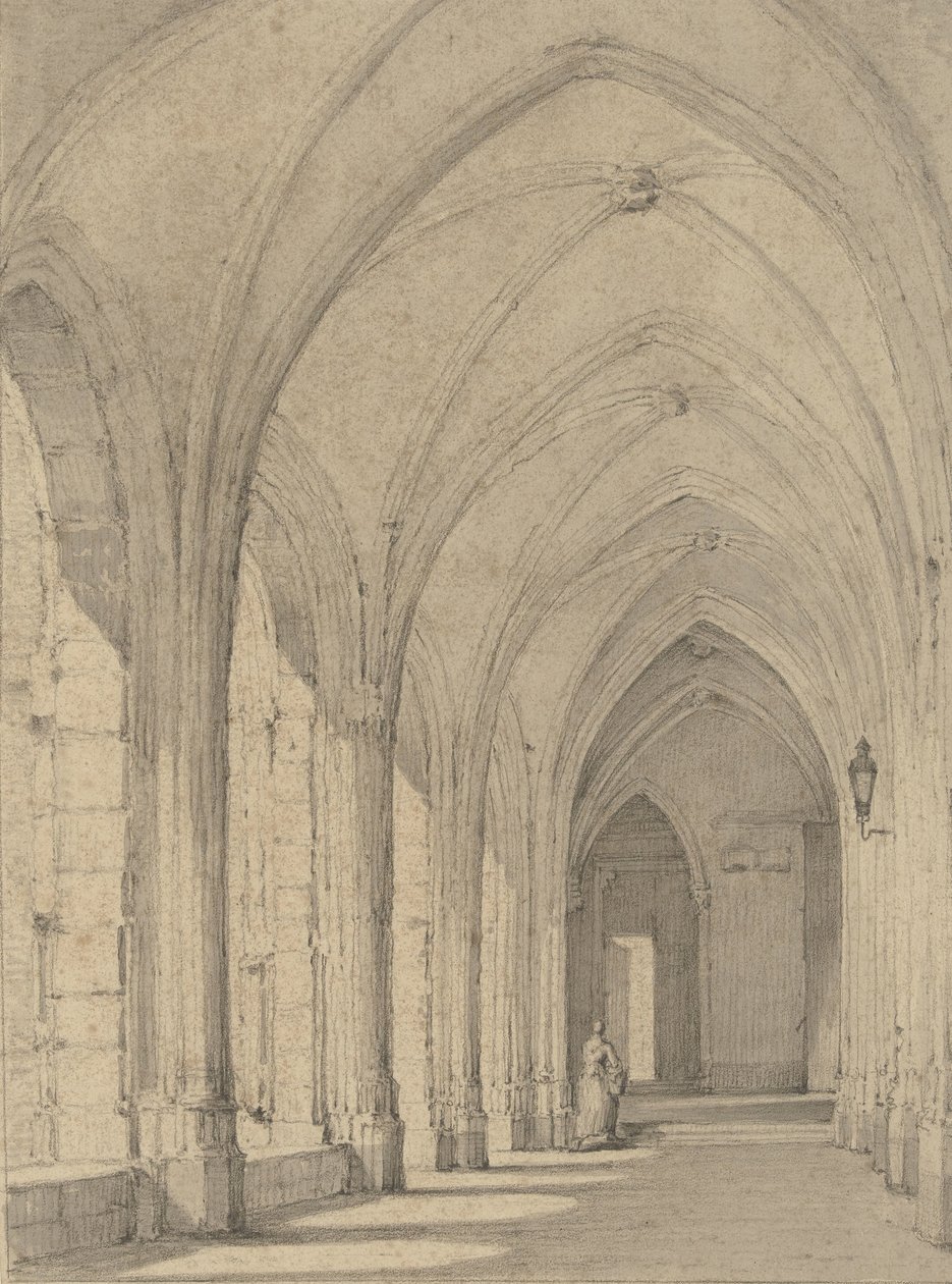 Kloster vid Domkyrkan i Utrecht av Johannes Jelgerhuis