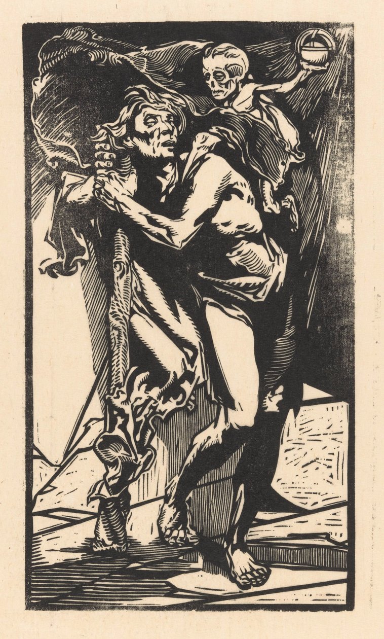 Man med döden på ryggen av Johannes Josephus Aarts