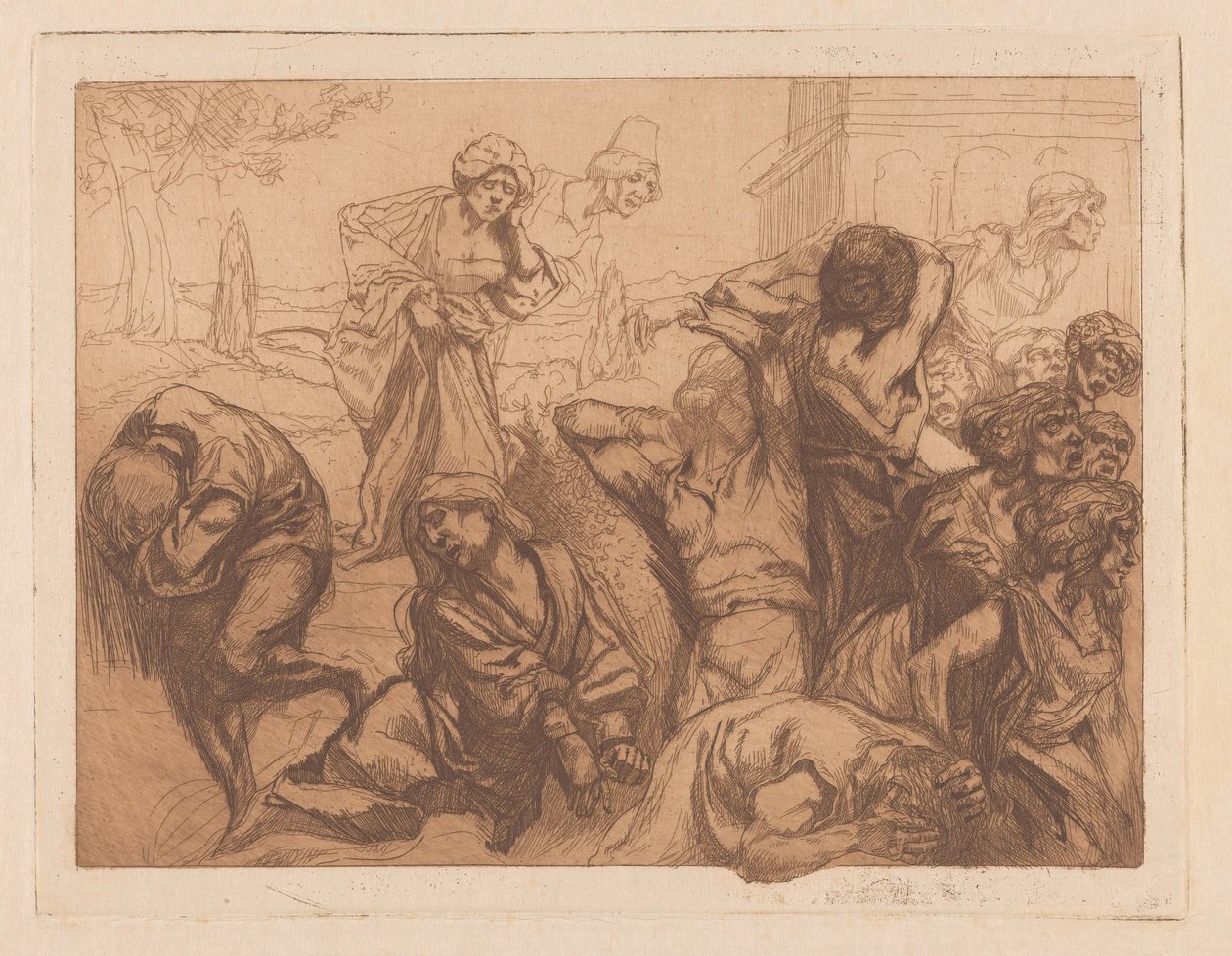 upprörda kvinnor av Johannes Josephus Aarts