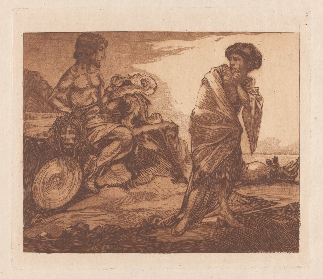 Perseus med huvudet av Medusa av Johannes Josephus Aarts
