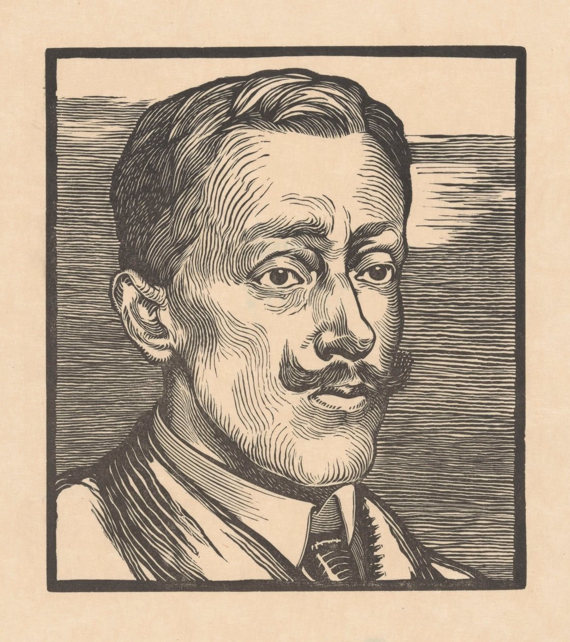 Porträtt av François Gerard Waller av Johannes Josephus Aarts