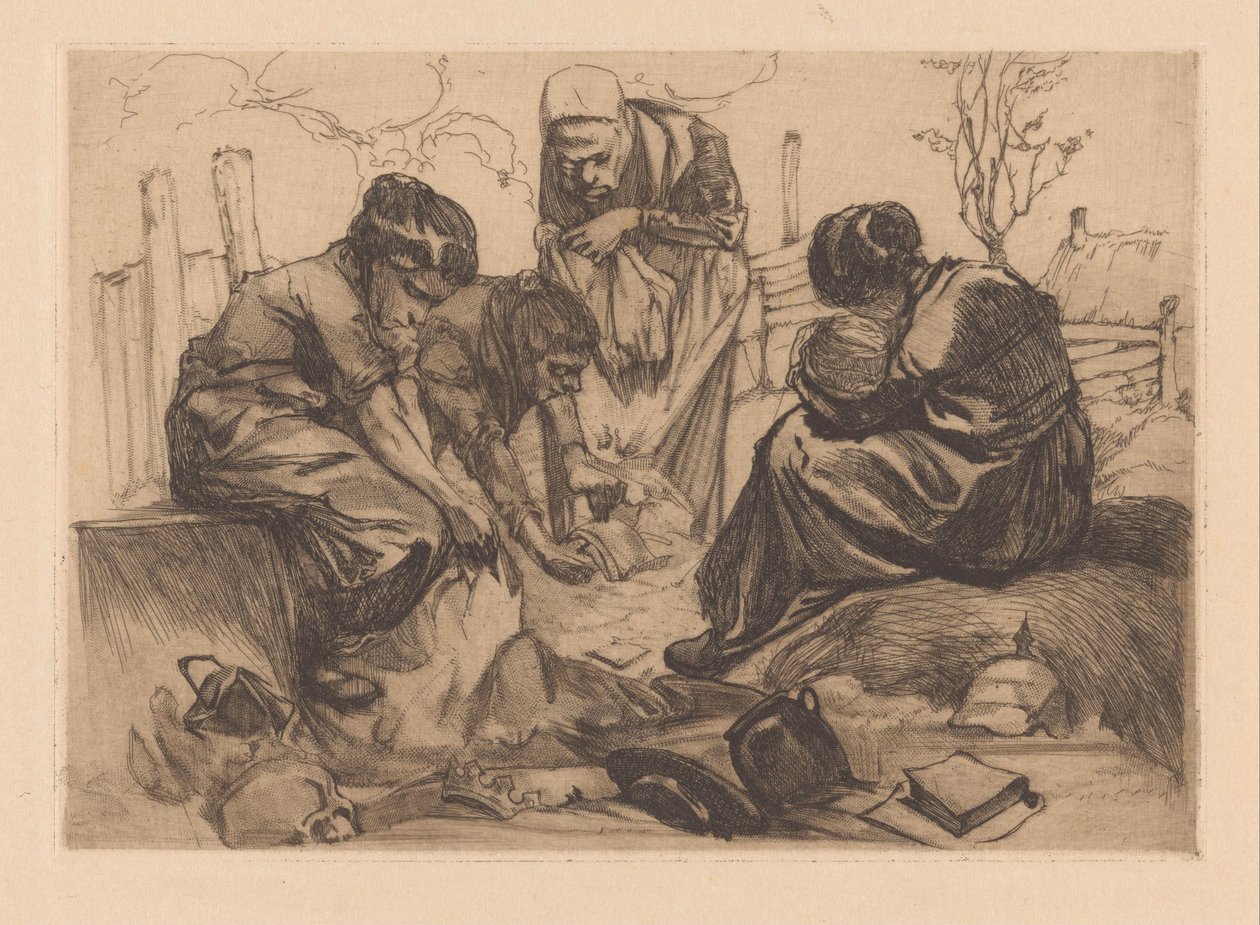 sörjande kvinnor av Johannes Josephus Aarts