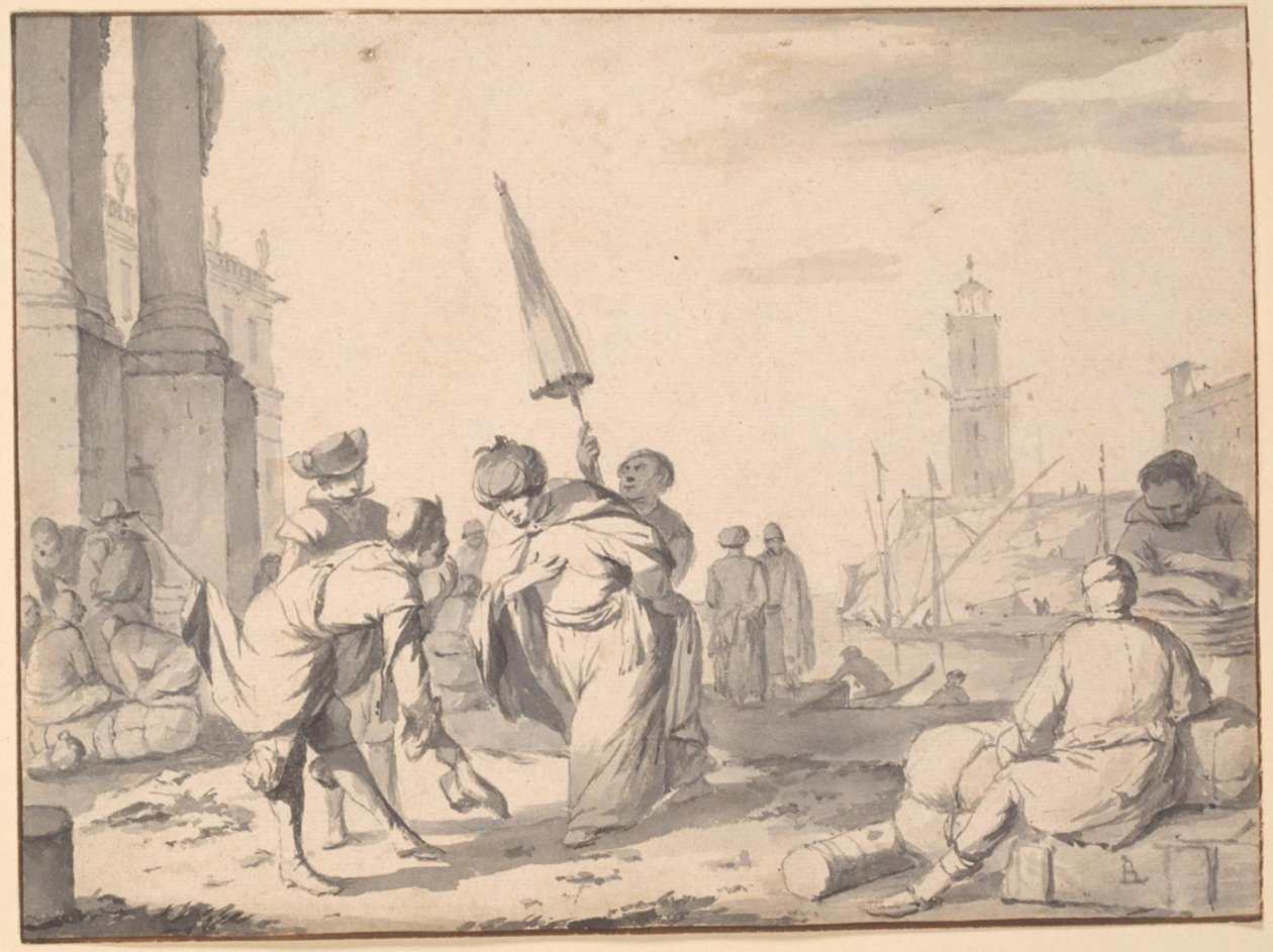 Orientalernas mottagande av Johannes Lingelbach