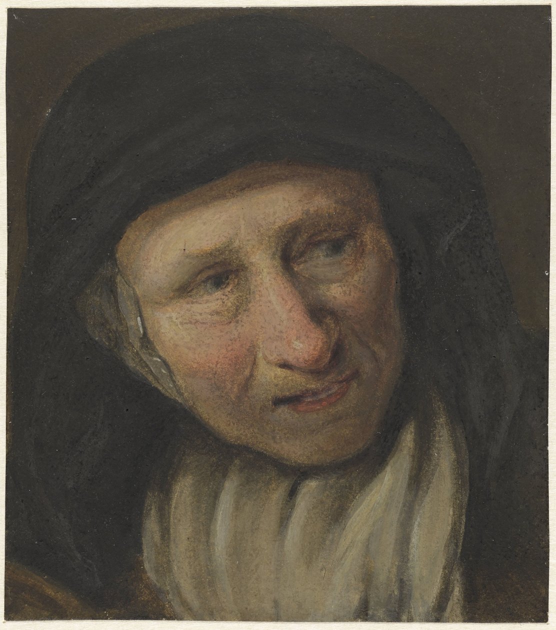 Huvudet av en kvinna av Johannes Petrus van Horstok