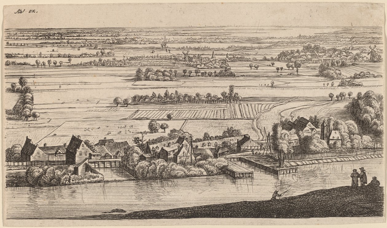 By bredvid en kanal av Johannes Ruisscher
