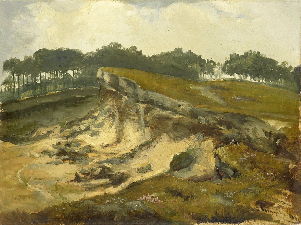 Sandgrävning av Johannes Tavenraat