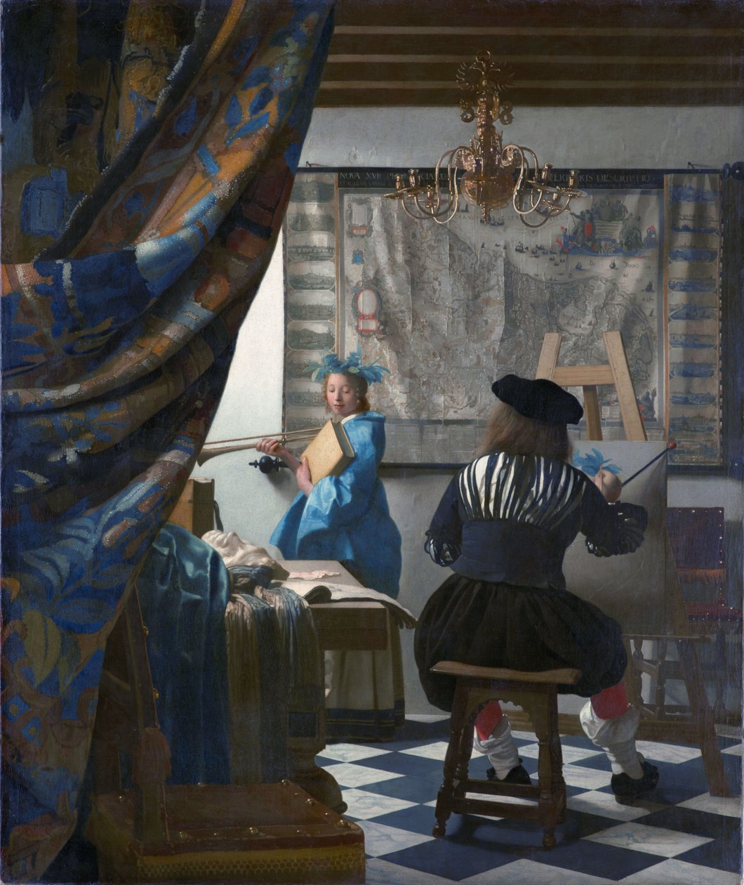 Konsten att måla av Johannes Vermeer