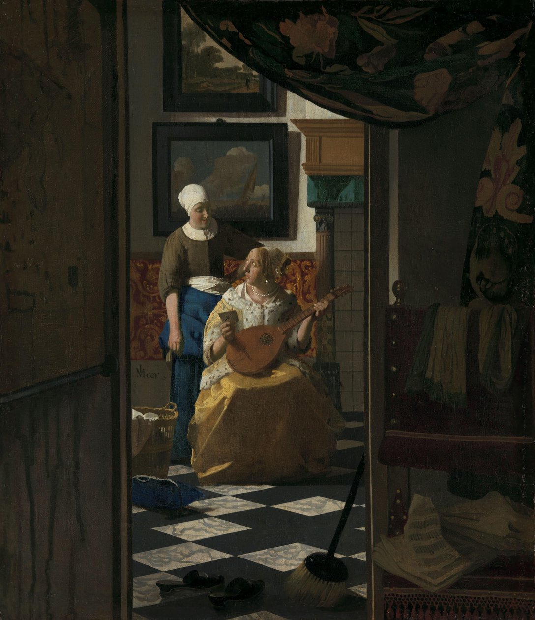 Kärleksbrevet av Johannes Vermeer