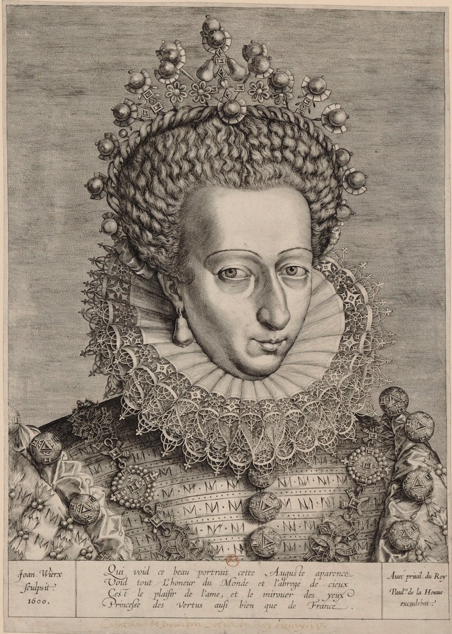 Katarina av Navarra av Johannes Wierix