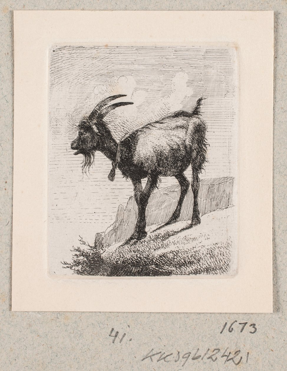 En get med en klocka av Johannes Wilhelm Zillen