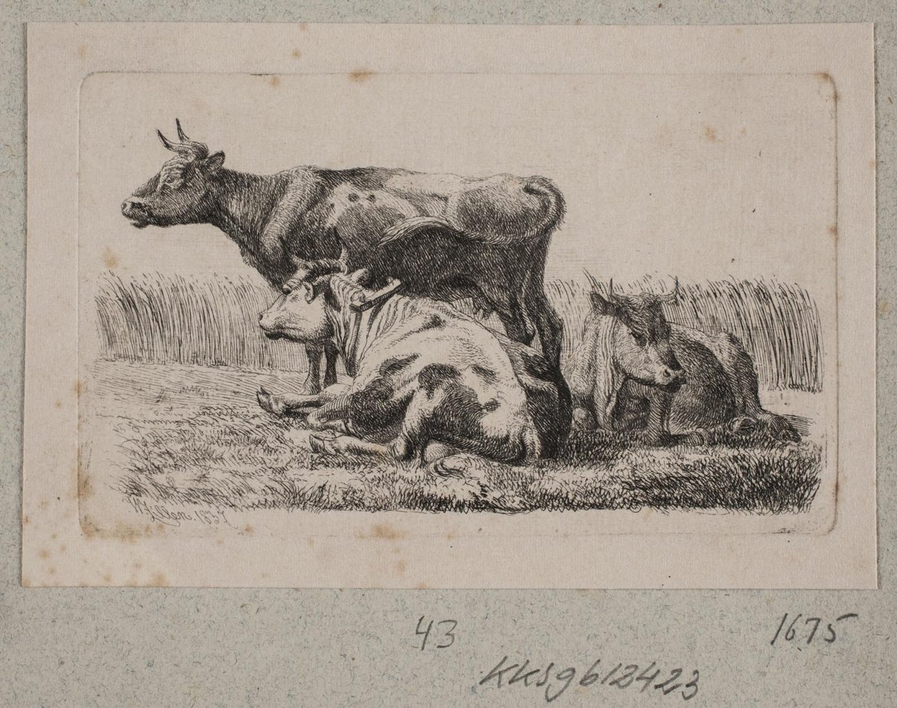Tre kor av Johannes Wilhelm Zillen