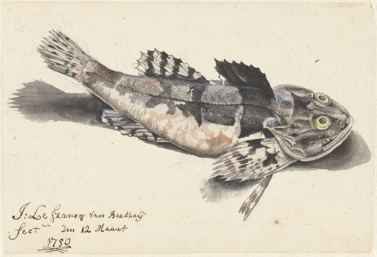 Undervattensväg av Johannes le Francq van Berkhey