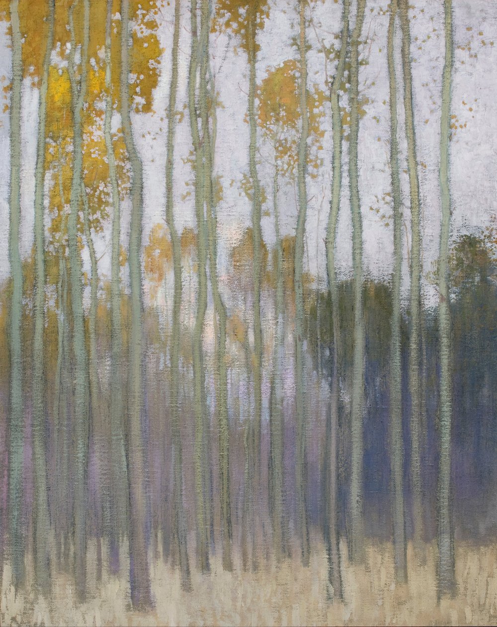 Skog (morgonsol) av Johans Valters